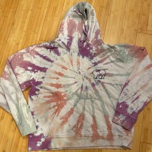 The-dye ivory Ella sweatshirt